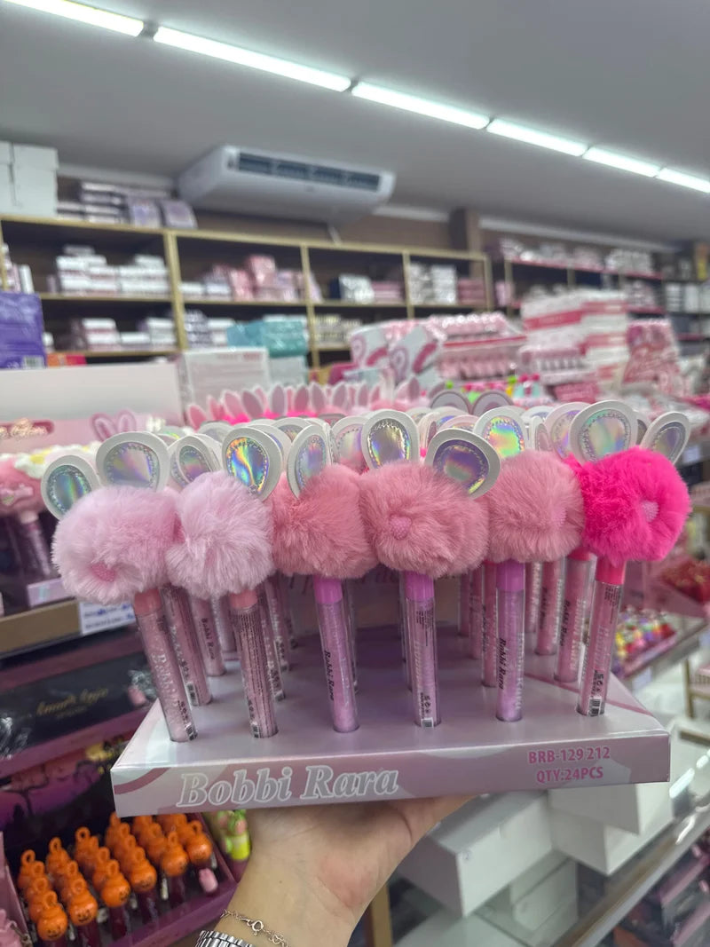 BOX LIP GLOSS ORELHINHA C/24 UNIDADES BOBBI RARA