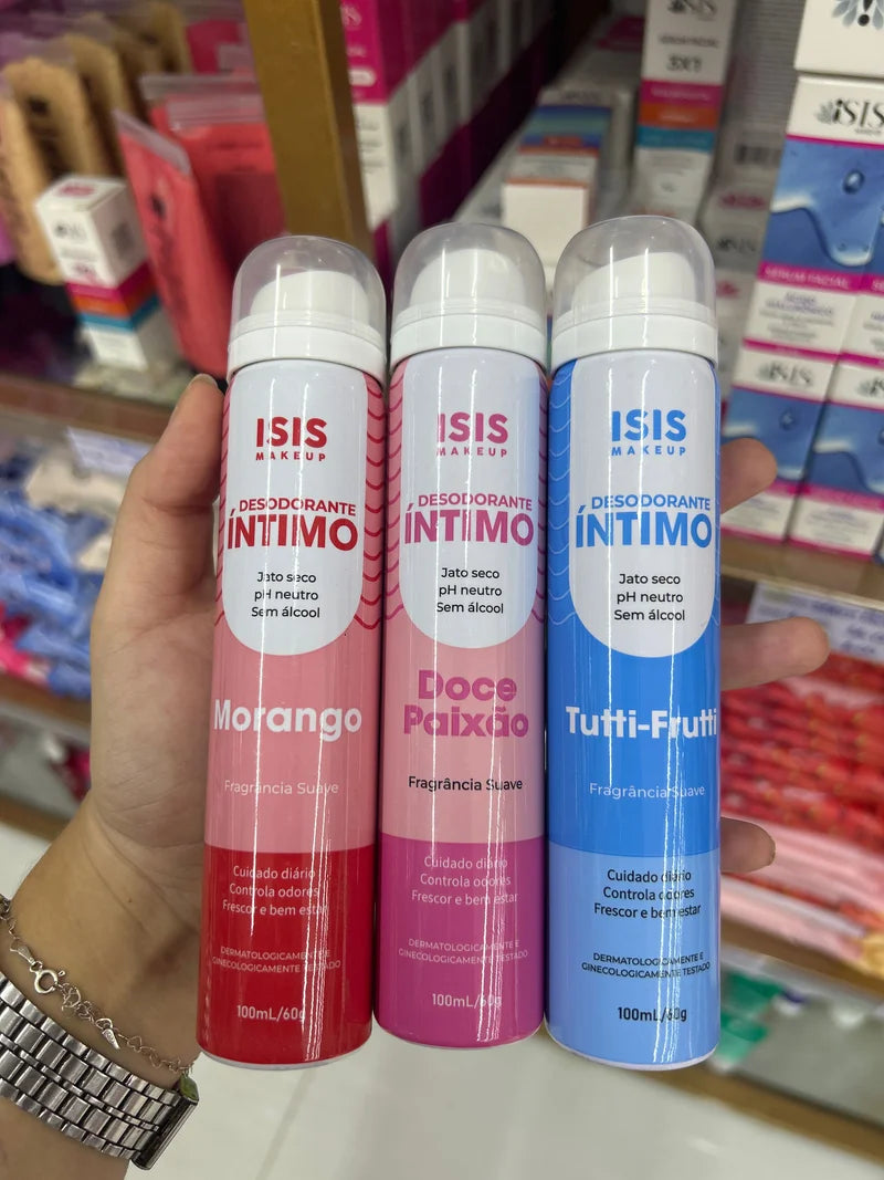 BOX DESODORANTE ÍNTIMO C/6 UNIDADES ISIS MAKEUP