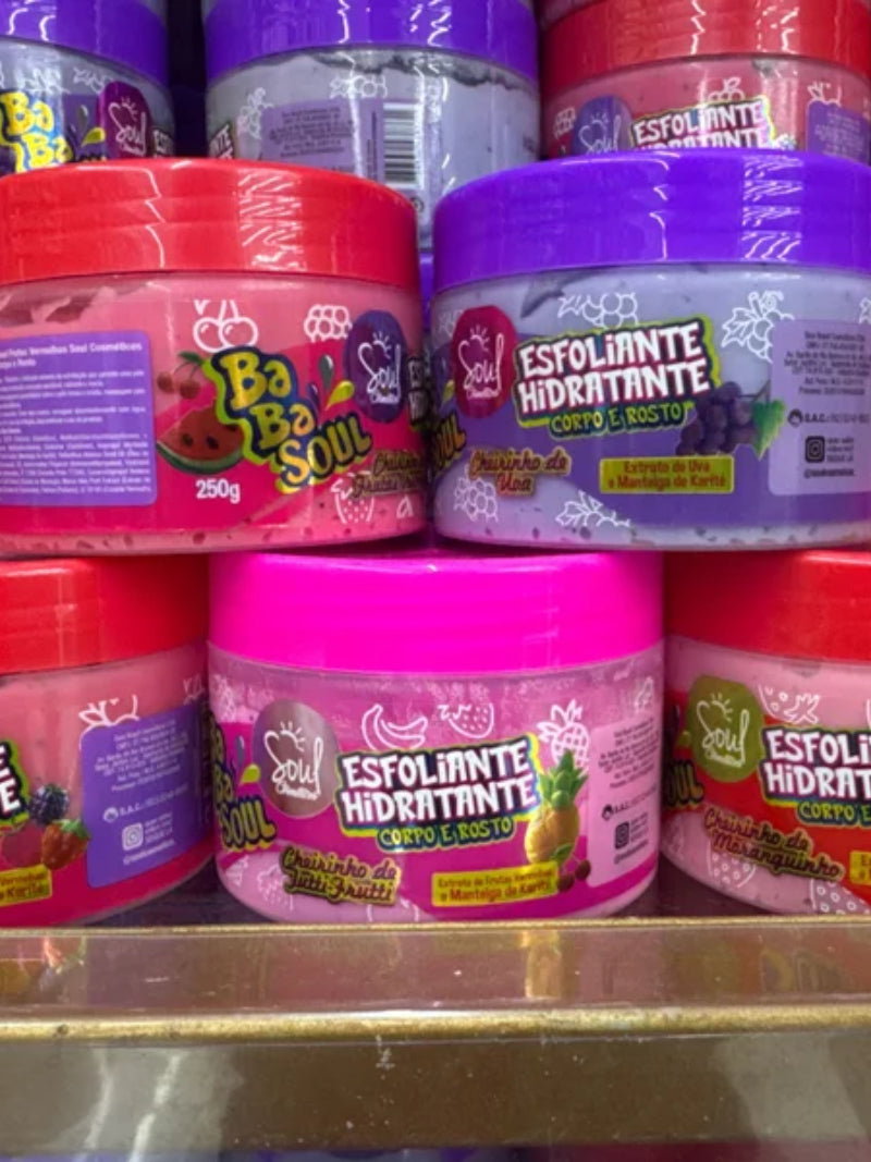 BOX ESFOLIANTE BABASOUL C/6 UNIDADES SOUL