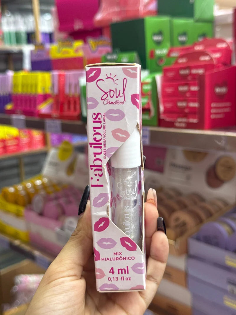 BOX GLOSS VOLUMOSO INCOLOR C/24 UNIDADES SOUL
