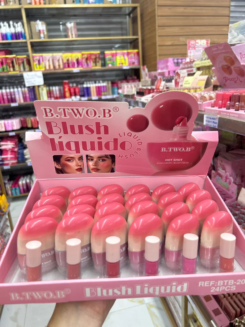BOX BLUSH LÍQUIDO C/24 UNIDADES BTB