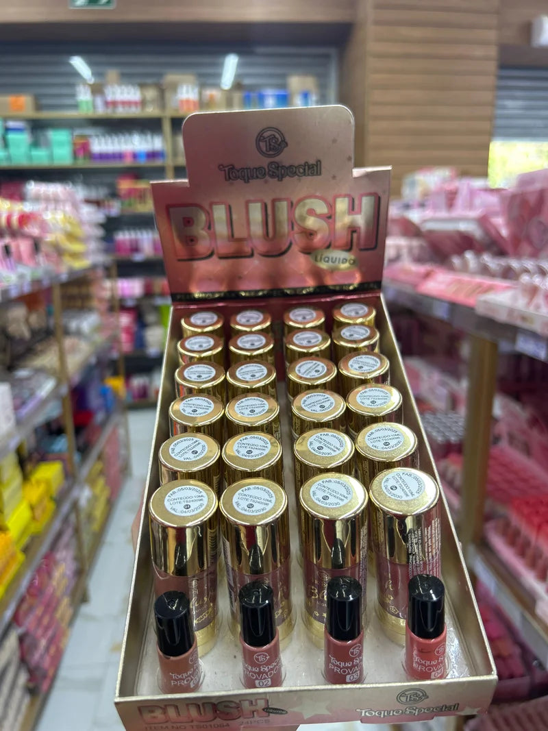 BOX BLUSH LIQUIDO C/24 UNIDADES TOQUE ESPECIAL
