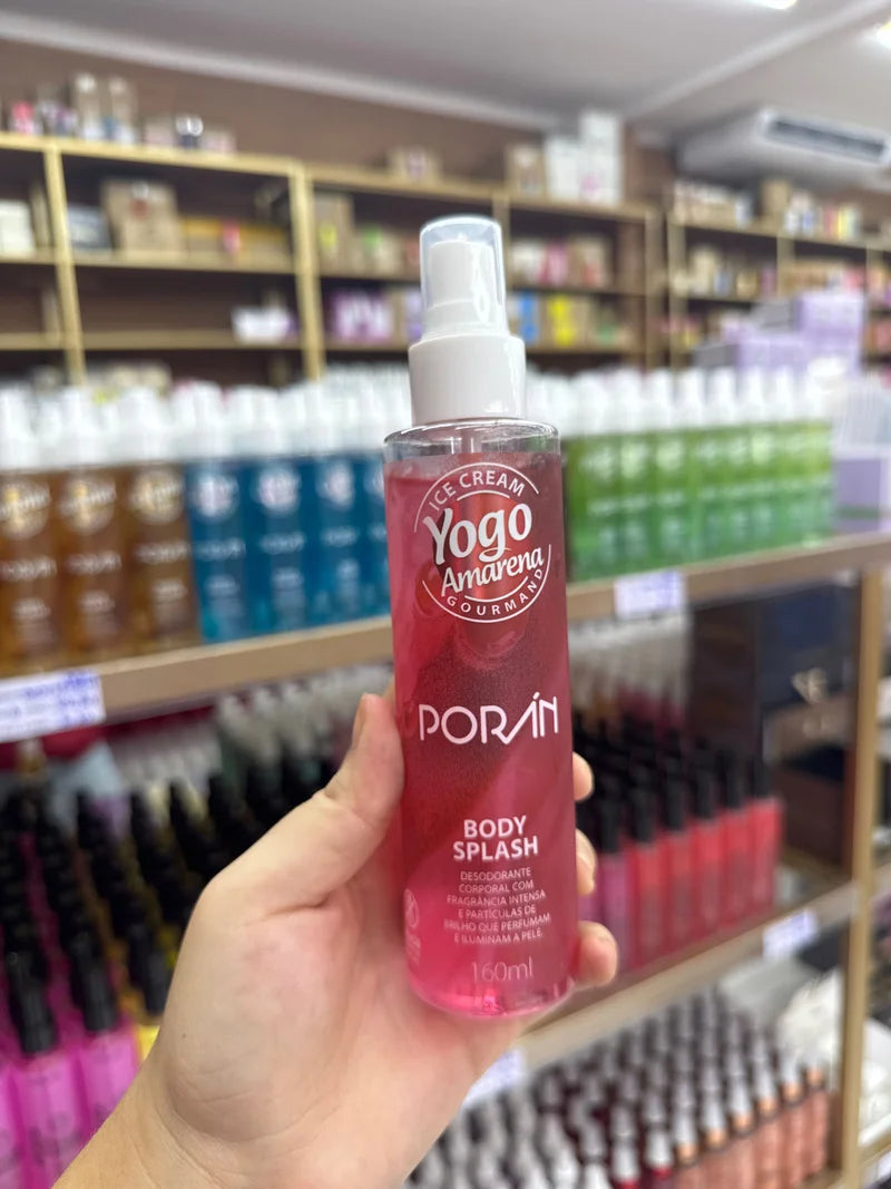 BOX BODY SPLASH YOGO AMARENA C/6 UNIDADES PORÁN