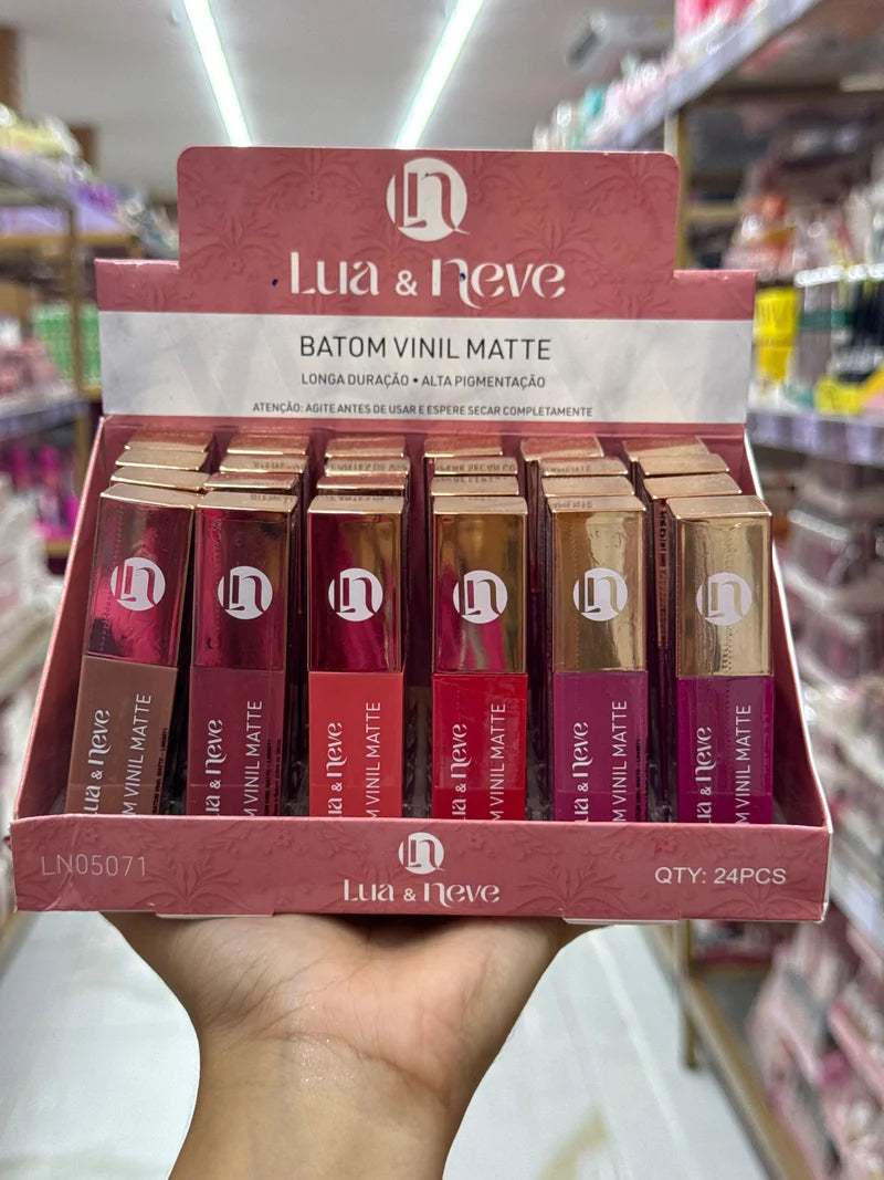 BOX BATOM MATTE C/24 UNIDADES LUA & NEVE