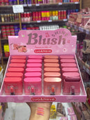 BOX BLUSH BRILHO SÚTIL C/24 UNIDADES LUA & NEVE
