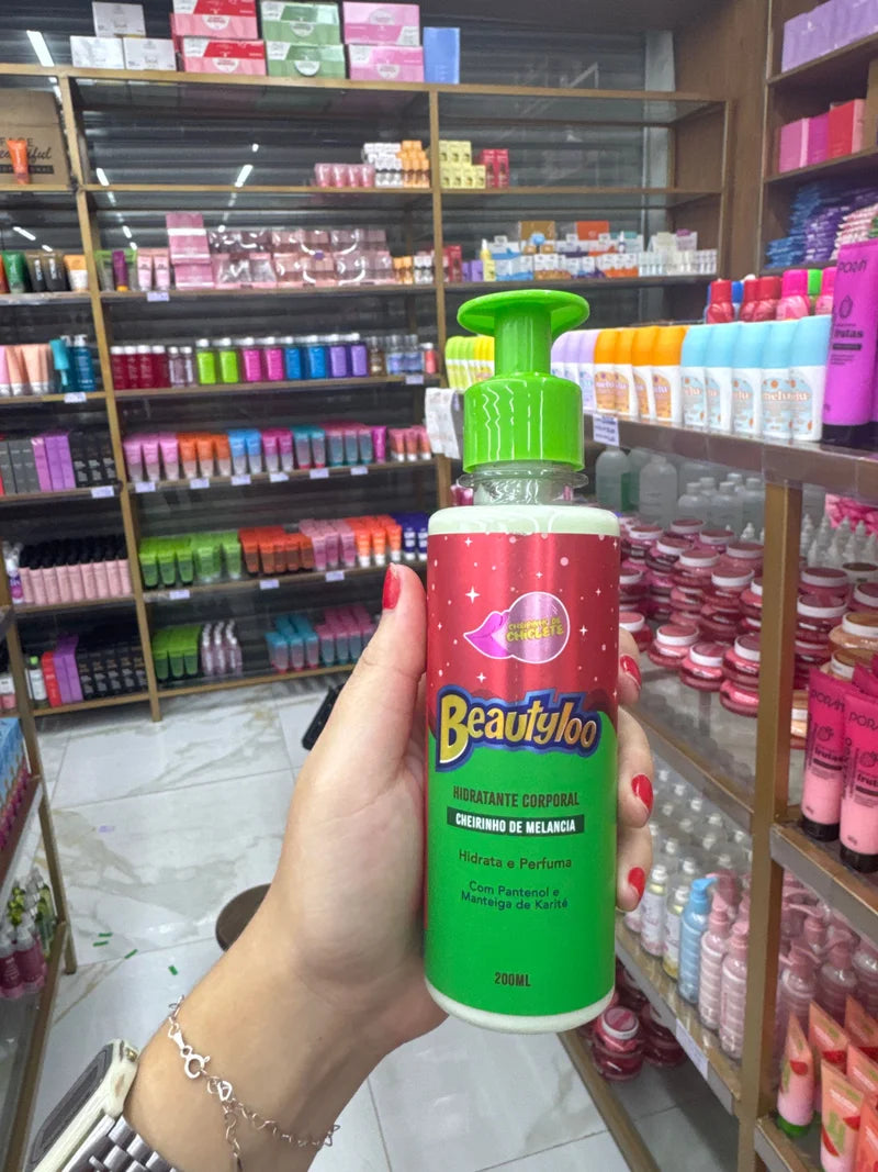 BOX HIDRATANTE CORPORAL MELANCIA C/6 UNIDADES FACE BEAUTIFUL