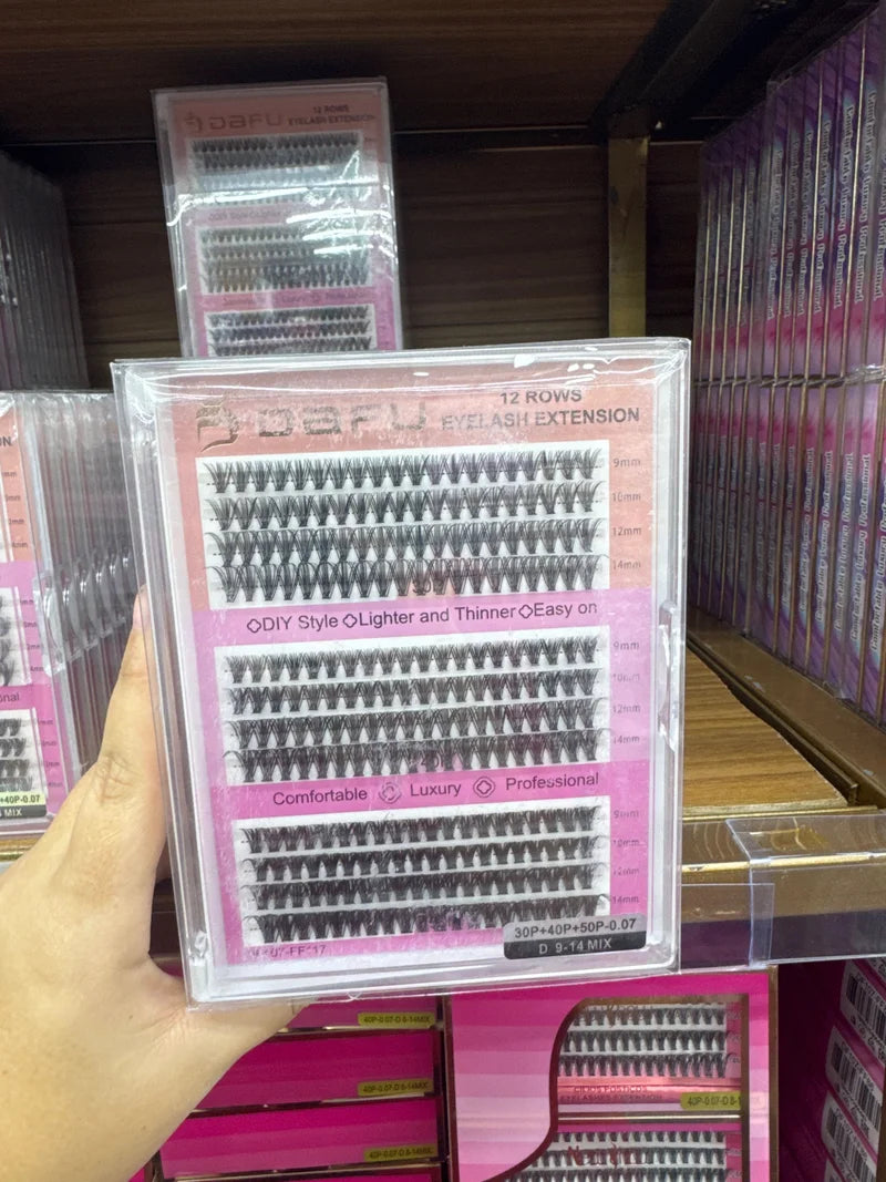 BOX CÍLIOS 30P+40P+50P C/12 UNIDADES DAFU