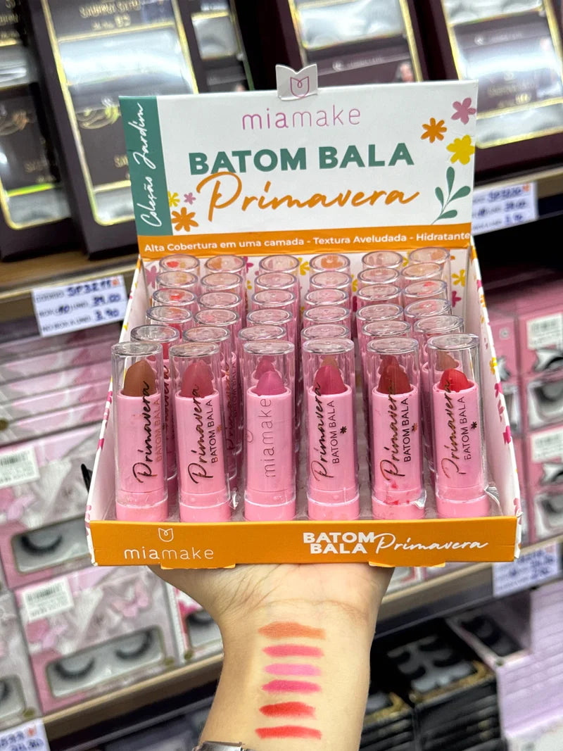 BOX BATOM BALA PRIMAVERA C/36 UNIDADES MIA MAKE