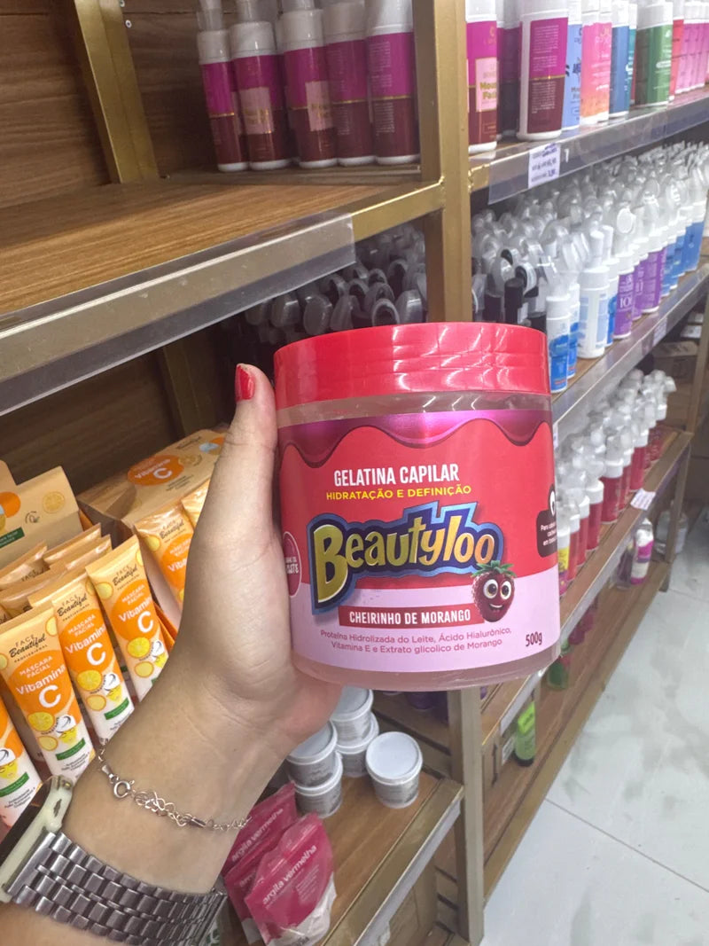 BOX GELATINA CAPILAR C/6 UNIDADES FACE BEAUTIFUL