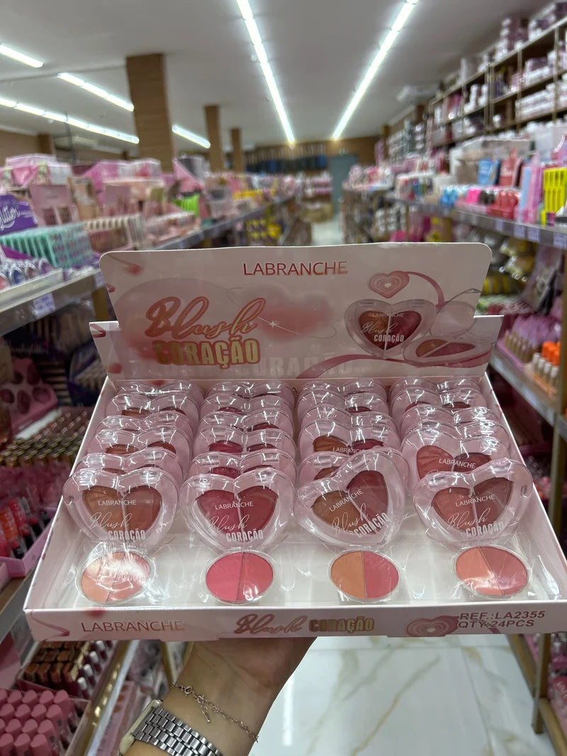 BOX BLUSH CORAÇÃO C/24 UNIDADES LABRANCHE