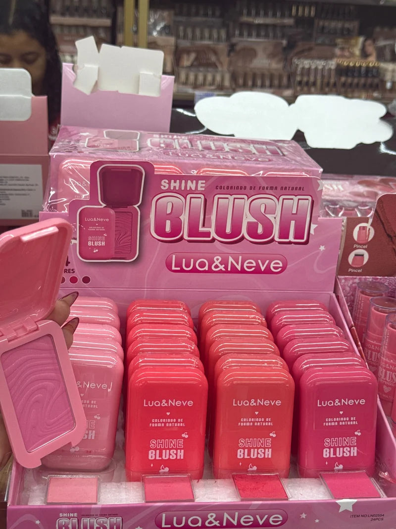 BOX SHINE BLUSH C/24 UNIDADES LUA & NEVE