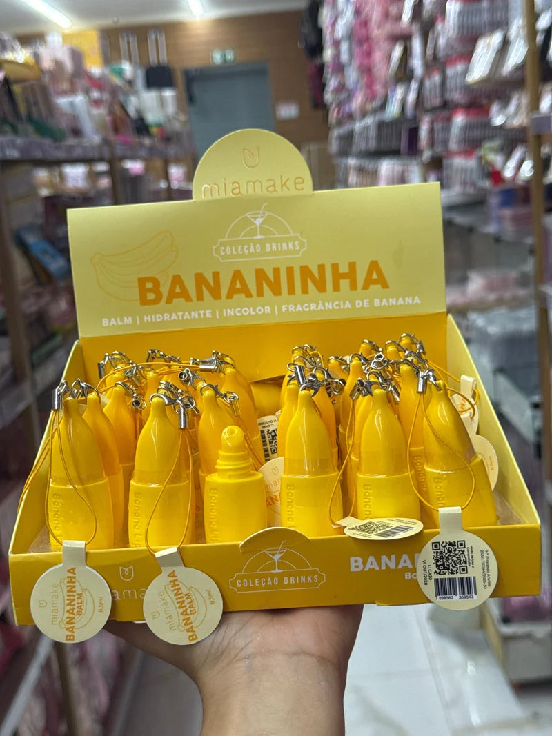 BOX BALM BANANINHA C/36 UNIDADES MIA MAKE
