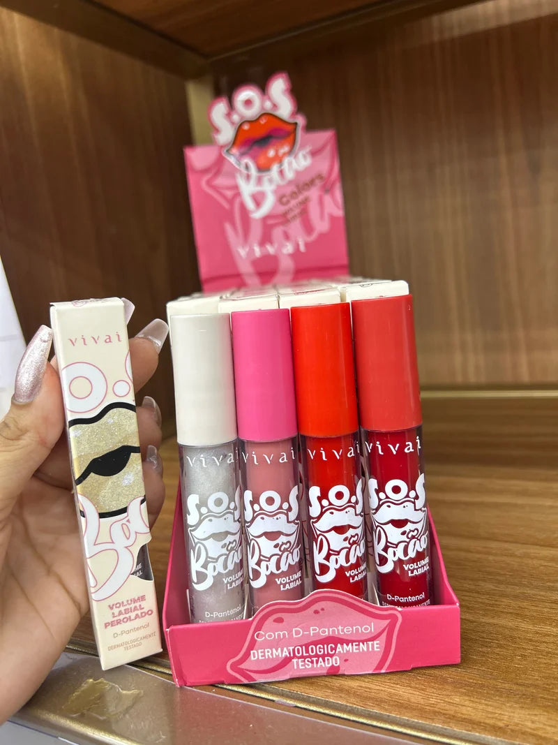 BOX GLOSS VOLUME BOCÃO SOS C/36 UNIDADES VIVAI