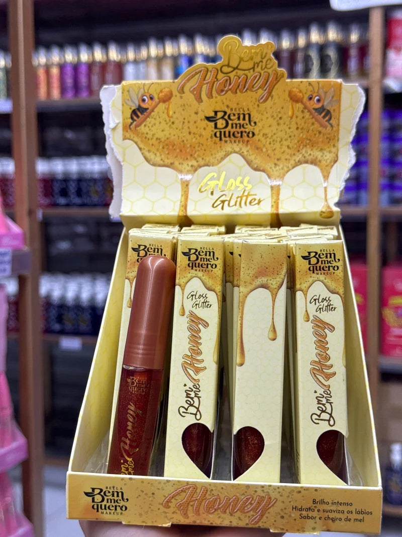 BOX GLOSS GLITTER C/24 UNIDADES BEM ME QUERO