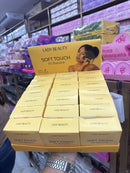 BOX SOFT TOUCH PÓ BANANA C/21 UNIDADES LADY BEAUTY