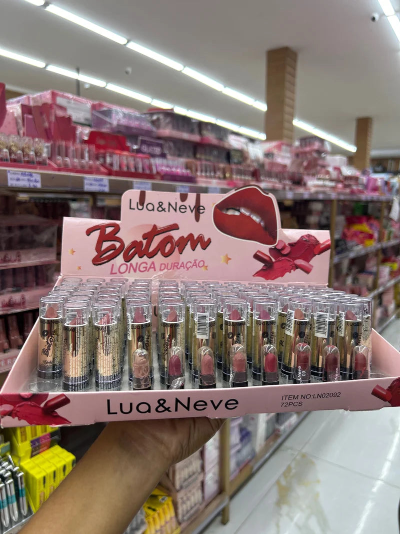 BOX BATOM LONGA DURAÇÃO C/72 UNIDADES LUA & NEVE