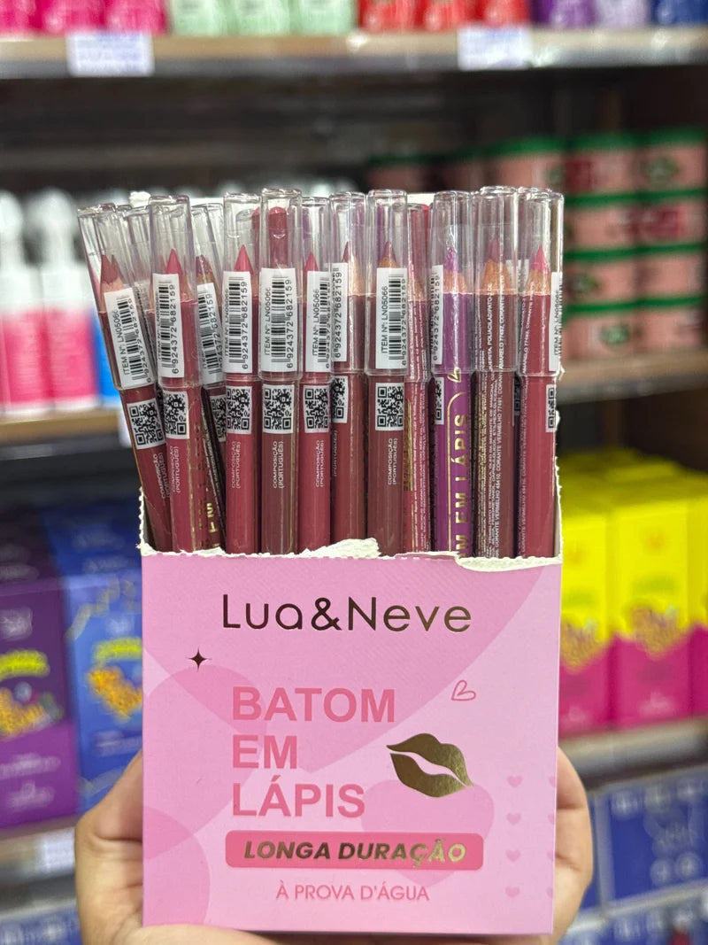 BOX BATOM EM LÁPIS C/36 UNIDADES LUA & NEVE