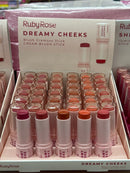 BOX BLUSH CREMOSO C/36 UNIDADES RUBY ROSE
