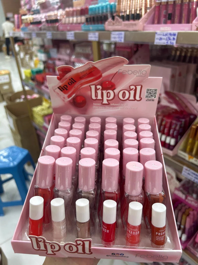 BOX LIP OIL C/36 UNIDADES FEBELLA
