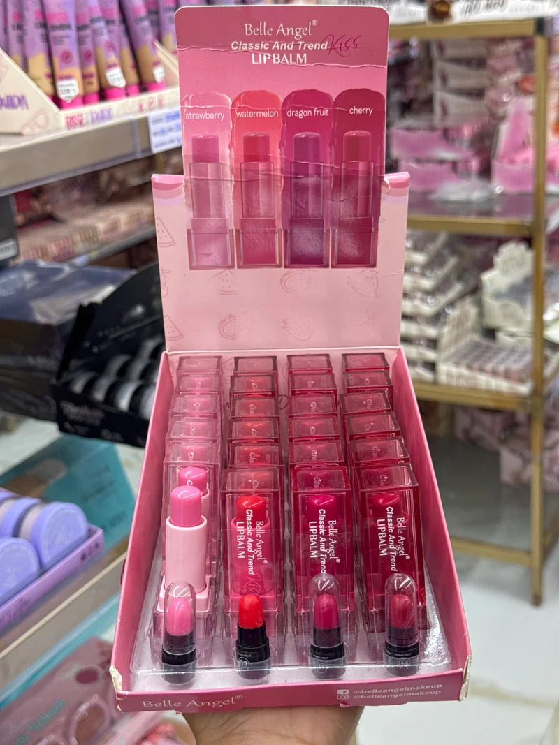 BOX LIP BALM C/24 UNIDADES BELLE ANGEL