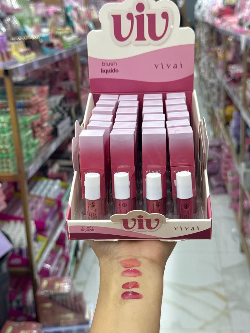 BOX BLUSH LÍQUIDO C/24 UNIDADES VIVAI
