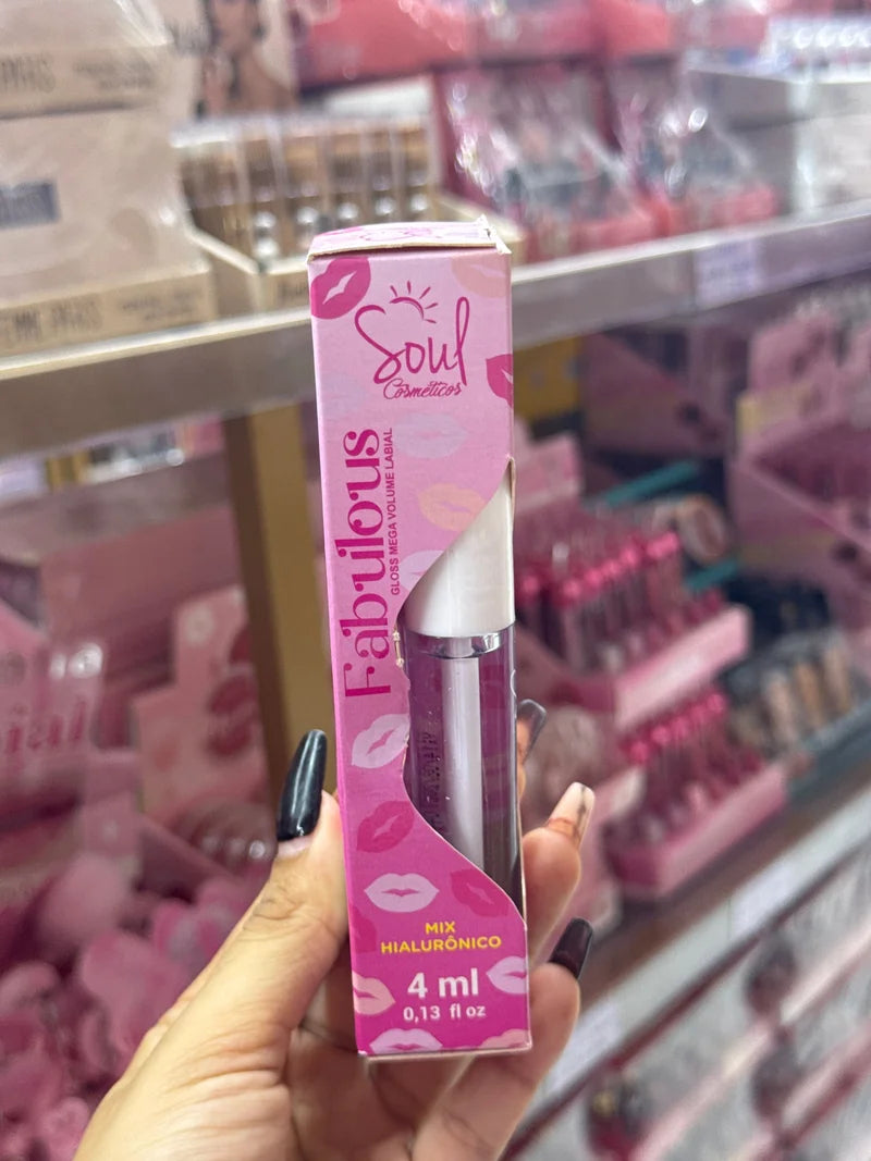 BOX GLOSS VOLUMOSO INCOLOR C/24 UNIDADES SOUL
