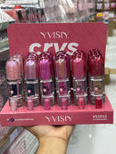 BOX LIP GLOSS CRYSTAL C/24 UNIDADES YVISIY
