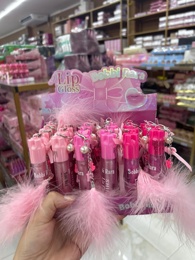 BOX LIP GLOSS SHINY C/24 UNIDADES BOBBI RARA
