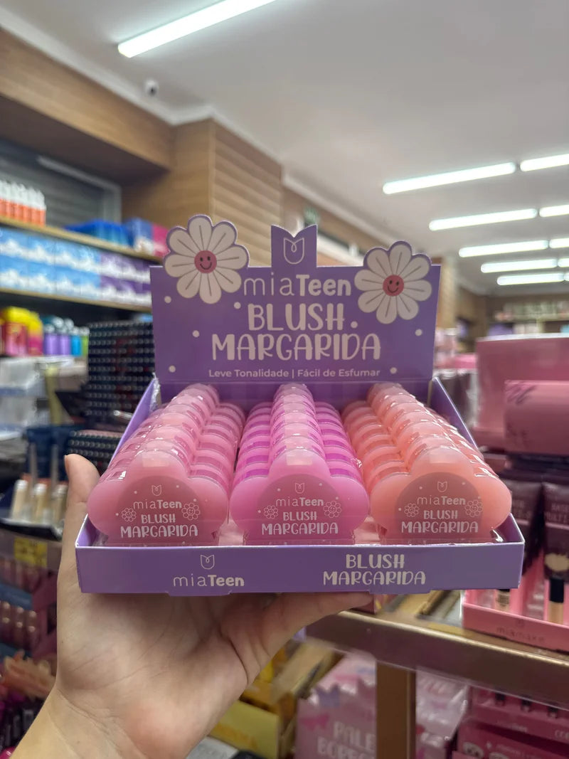 BOX BLUSH MARGARIDA C/24 UNIDADES MIA MAKE