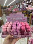 BOX LIP GLOSS A PROVA DE ÁGUA C/24 UNIDADES BOBBI RARA