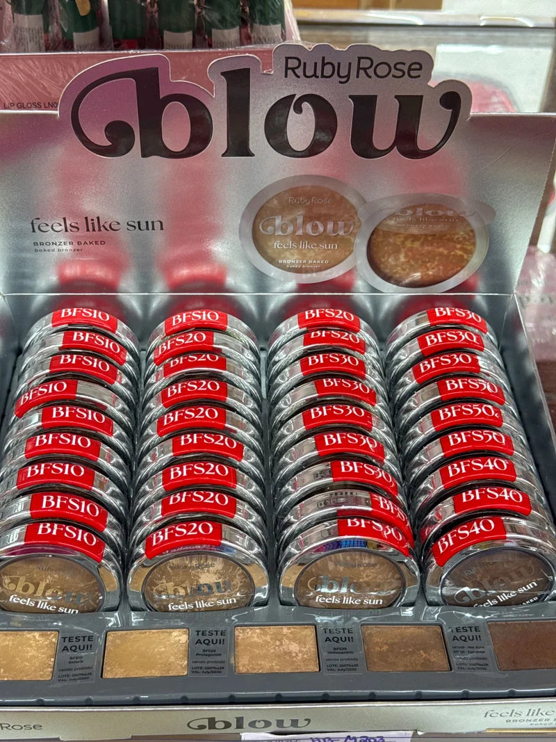 BOX BRONZER C/36 UNIDADES RUBY ROSE