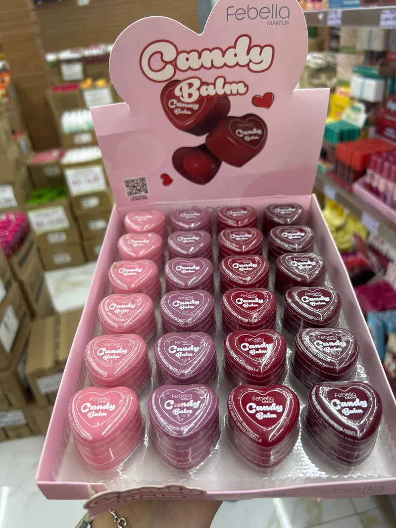 BOX CANDY BALM C/24 UNIDADES FEBELLA