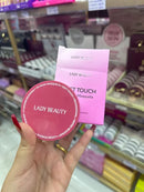 BOX SOFT TOUCH PÓ ROSA MOSQUETA C/21 UNIDADES LADY BEAUTY