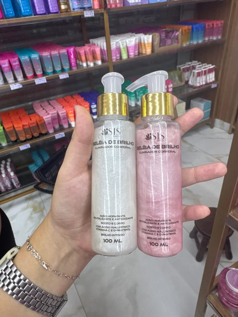 BOX GELEIA DE BRILHO C/6 UNIDADES ISIS MAKEUP
