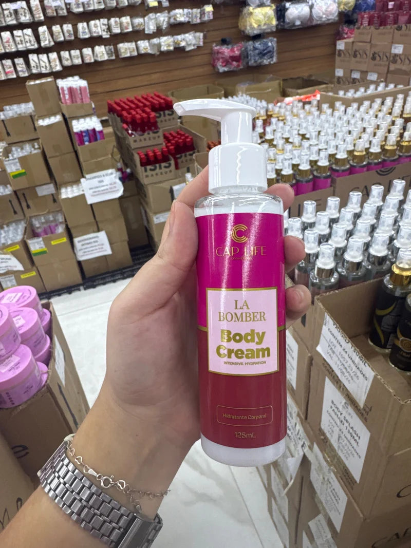 BOX BODY CREAM LA BOMBER C/6 UNIDADES CAP LIFE
